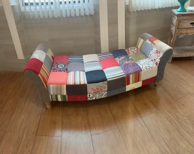 Sofá Berger (Estilo Divã) para 3 Pessoas