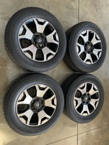 Rodas Hillux e sw4 Diamond aro 18 ORIGINAL 