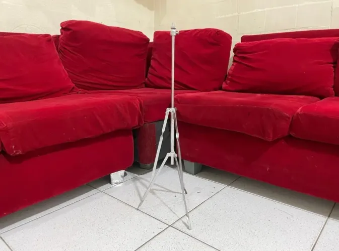 Estante Reta de Prato para Bateria