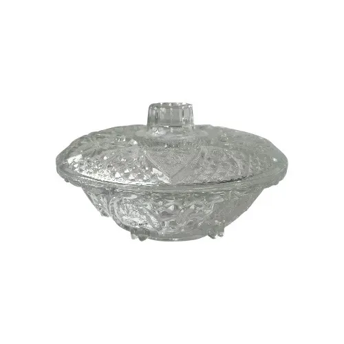 Bomboniere de Vidro com Tampa 
