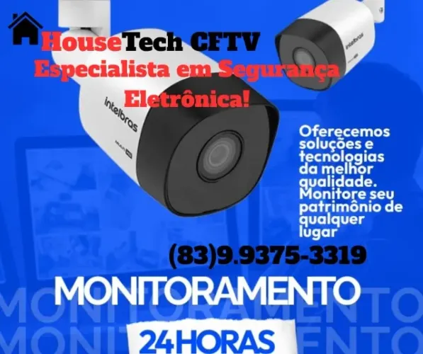 Kit Câmeras Intelbras, Já instalado e configurado!