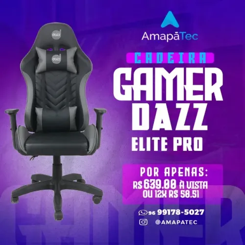 CADEIRA GAMER DAZZ ELITE PRO