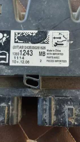 Módulo Air bag cruzer *1243