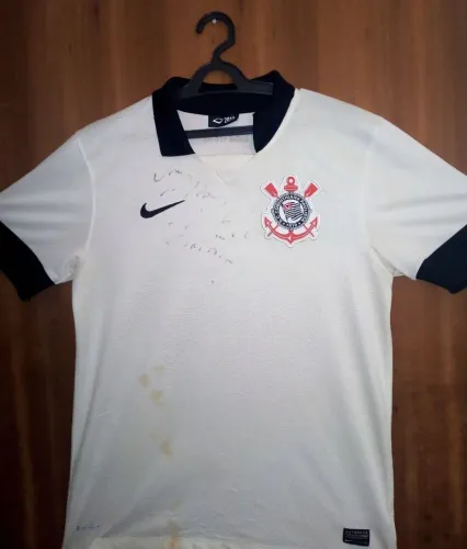 Camisa do Corinthians Autografada pelo Craque Neto