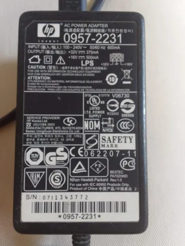 Fonte impressora hp