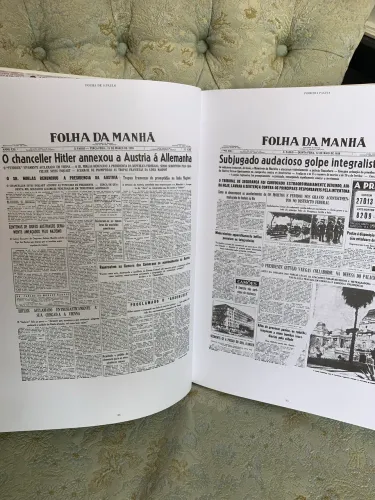 Histórico livro Primeira Página da Folha