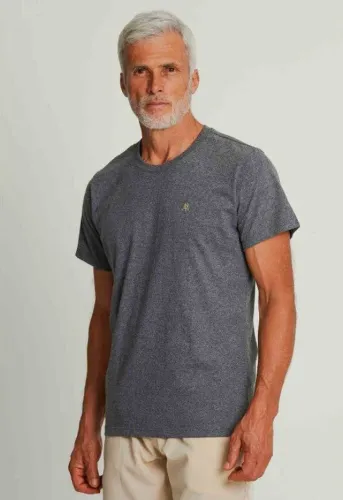 Camiseta Basicão _ Polo Wear Cinza Original