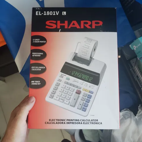 Calculadora Eletrônica com Impressão Sharp EL-1801V   