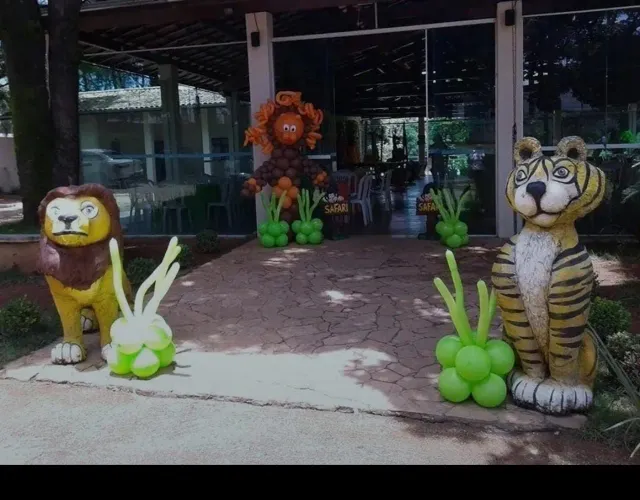 Peças para Decoração Safari para Festa Infantil