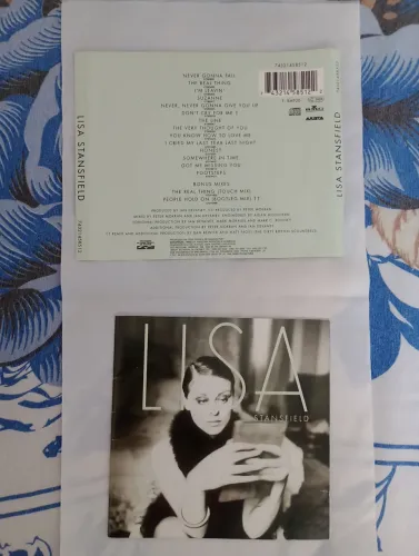 ENCARTE DO CD LISA STANSFIELD