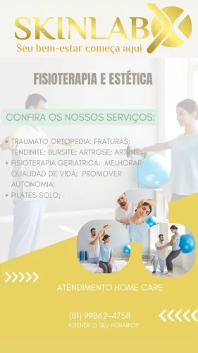 Fisioterapia motora, geriátrica, neurofuncional e pilates