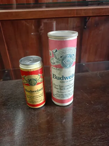 Telefone lata de cerveja Budweiser 