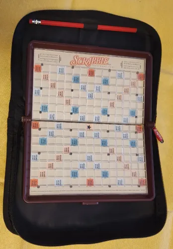 Travel Scrabble Game Folio Edition