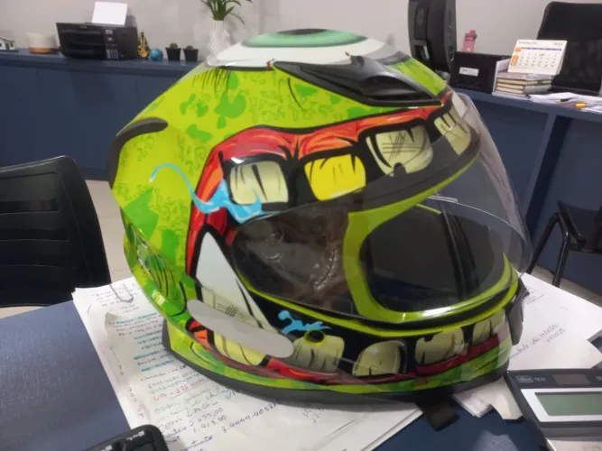 Capacete Moto Personalizado
