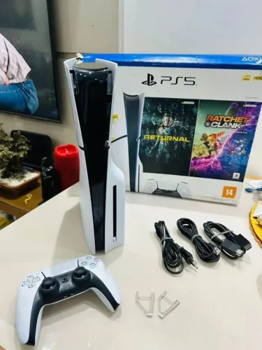 Playstation 5 impecável  com nota fiscal e garantia 