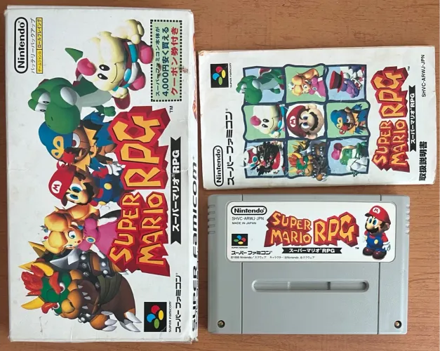Game super famicom - Super Mario RPG 