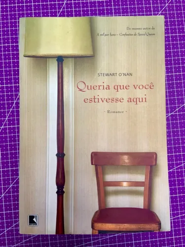 Livro Queria que você estivesse aqui - Stewart O'Nan