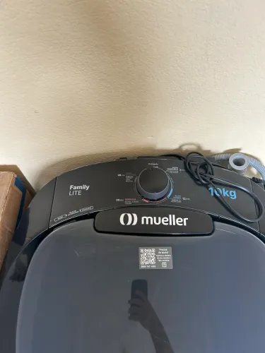 Máquina de Lavar Tanquinho 10kg Mueller Family Lite 127V Preta