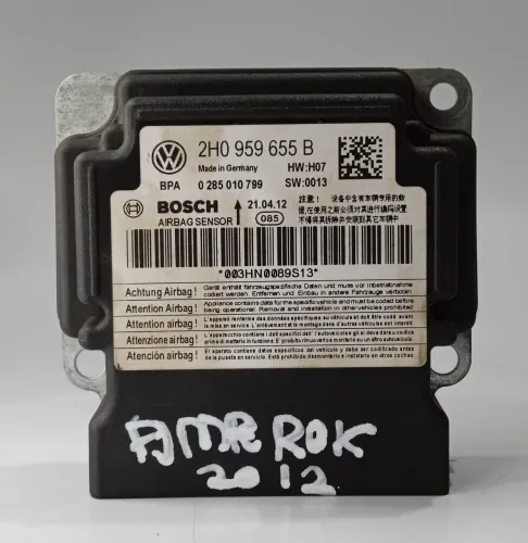 Módulo Airbag Amarok 2.0 2012 / 2H0959655B ACIONADO