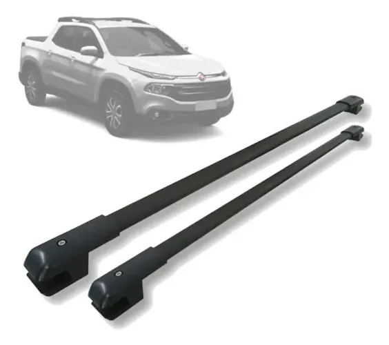 Rack Bagageiro Travessa De Teto Fiat Toro 2016 A 2021