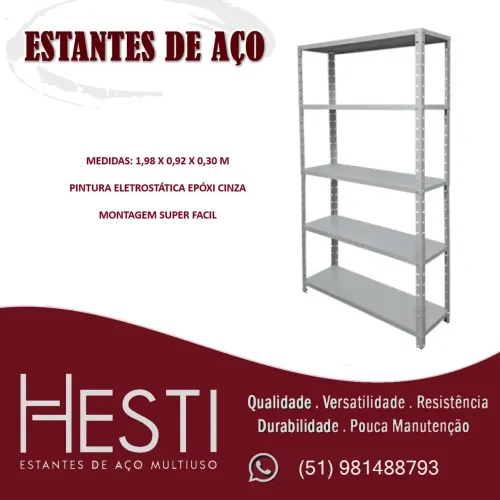Estante Multiuso de Aço 