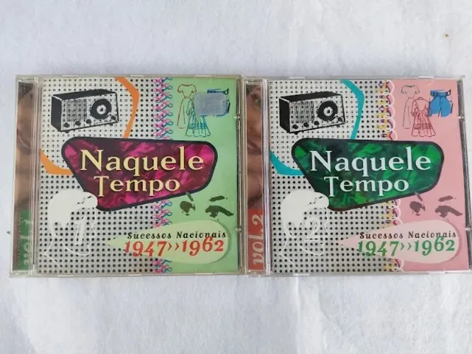 Kit 2 Cds Naquele Tempo Sucessos Nacionais 1947-1962