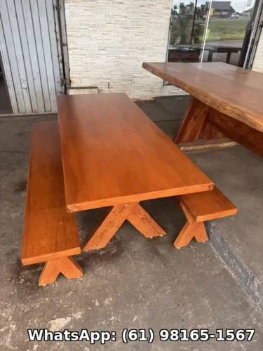Mesas para Churrasco 2mts 2,50 e 3mts a pronta entrega