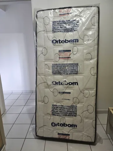 Colchão Espuma Solteiro Ortobom - Novo