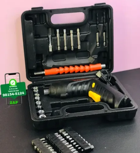 Parafusadeira Portatil Eletrica De Mão - Entrega Rapida