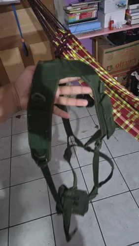 Cinto e suspensório