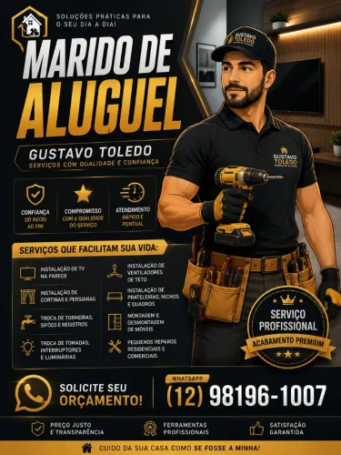 Marido de Aluguel | Gustavo Toledo - Soluções Rápidas para sua Casa!