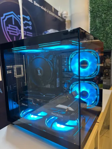 CPU GAMER RYZEN 5 5500 + RX 6600 8GB / 8GB DDR4 / SSD NVMe 256GB