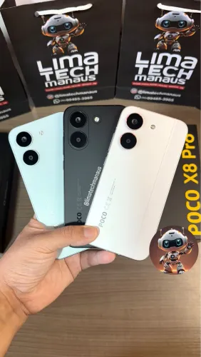 X8 Pro 5G 256GB com 8GB de Ram Lacrados Entrega Grátis!