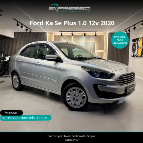 Ford KA 1.0 Se/se Plus Tivct Flex 5P 2020