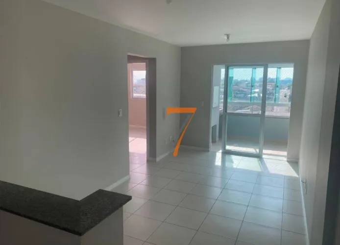 Apartamento com 2 dormitórios para alugar, 55 m² por R$ 2.670,70/mês - Areias - São José/S