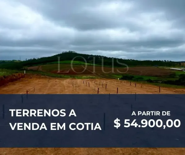 85M- LOTES BEM LOCALIZADOS À VENDA - COTIA