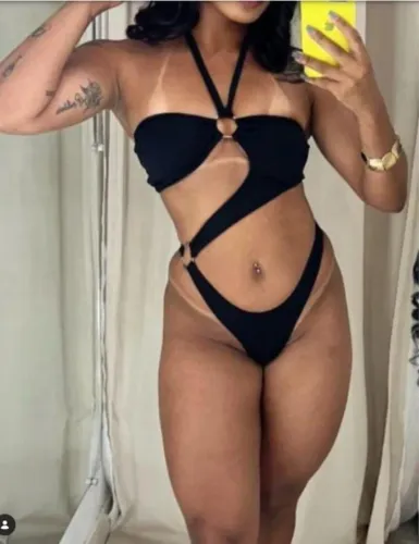 Maiô / Biquíni Sensual Preto com Amarração ?