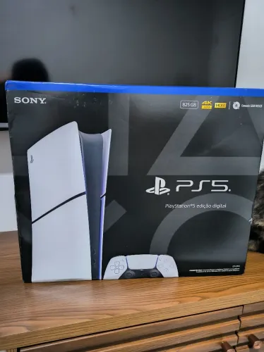 PS5 Slim Digital novo lacrado 1 ano de garantia e nota fiscal
