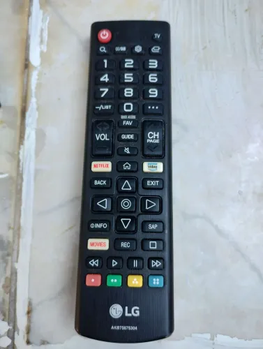 Controle da tv 65" LG Original + pés com parafuso
