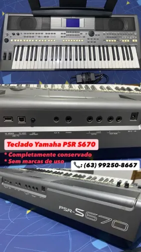 Teclado yamaha PSR S670