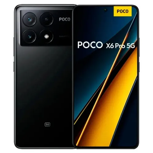 Xaiome Pocophone Poco X6 Pro 5G Dual SIM 512 GB preto 12 GB RAM