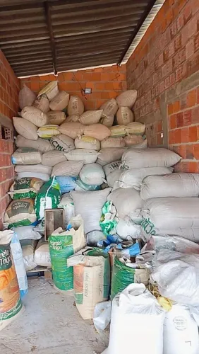 Ração, puin de camarão para porco e gado
