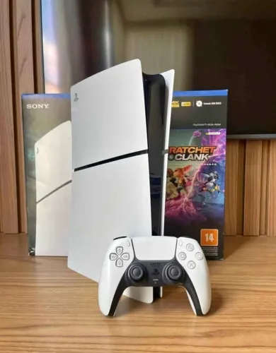 PlayStation 5 ps5 slim 1TB c/1 controle dualsense original | Estado de Novo |