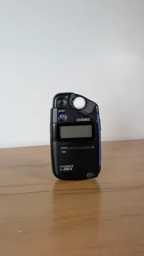 Fotômetro Sekonic Flashmate L-308X ? Impecável em Perfeito Estado