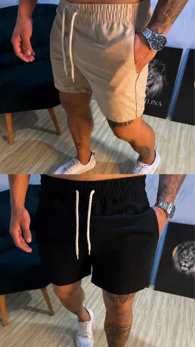 Short Linho Masculino 