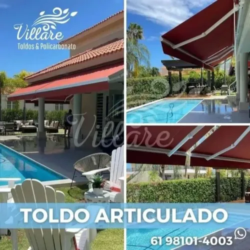 Toldo Articulado Alumínio