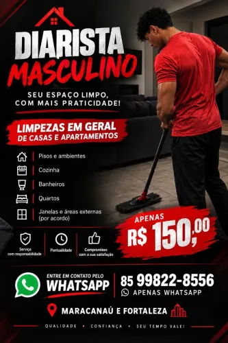 Serviços de limpeza!!