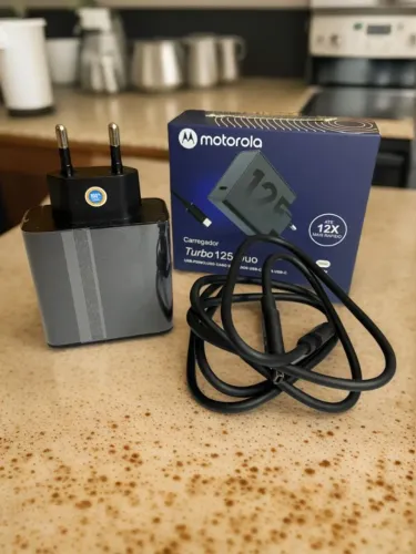 Carregador 125 Duo Motorola USB-C para USB-C an8
