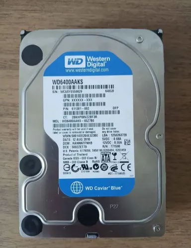 HD Western Digital 640 GB