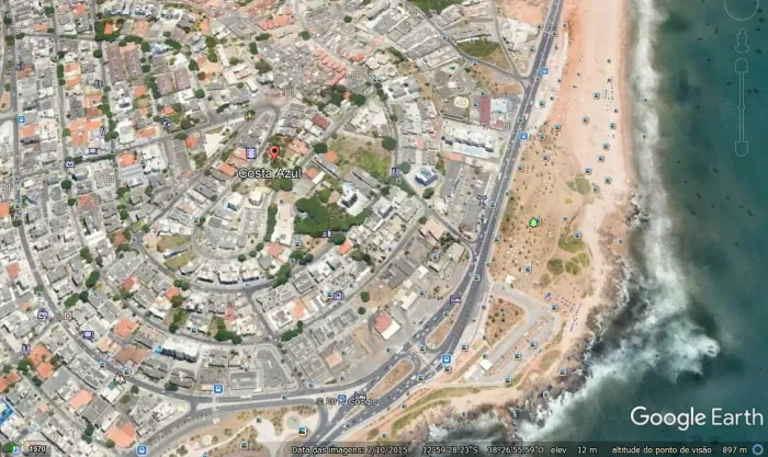 TERRENO INCORPORAÇÃO COSTA AZUL 1.185 M2, E 4.532 M2 DE VGV, PROJ, TRANSCON E ALVARÁ PAGO